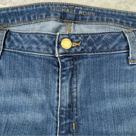 Women’s Michael Kors Dillion Relaxed Distressed Jeans Size 12 - Picture 8 of 16